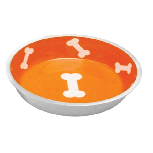 PET S SUPER MAX BOWL- ORANGE