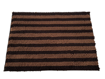 Black and Brown Two tone dog doormat -- 26"x 36"