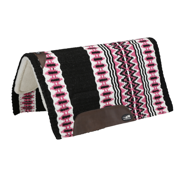 Pink/Black Horse Saddle Pad 34x38"