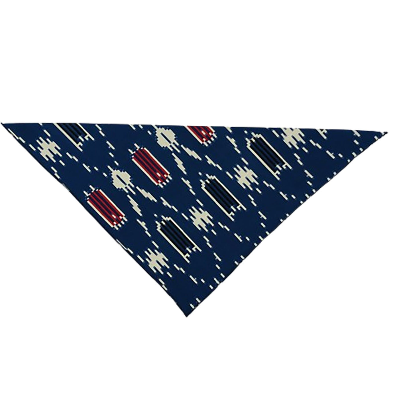 Pet (26x18x18)"" Blu Ikat Bandana