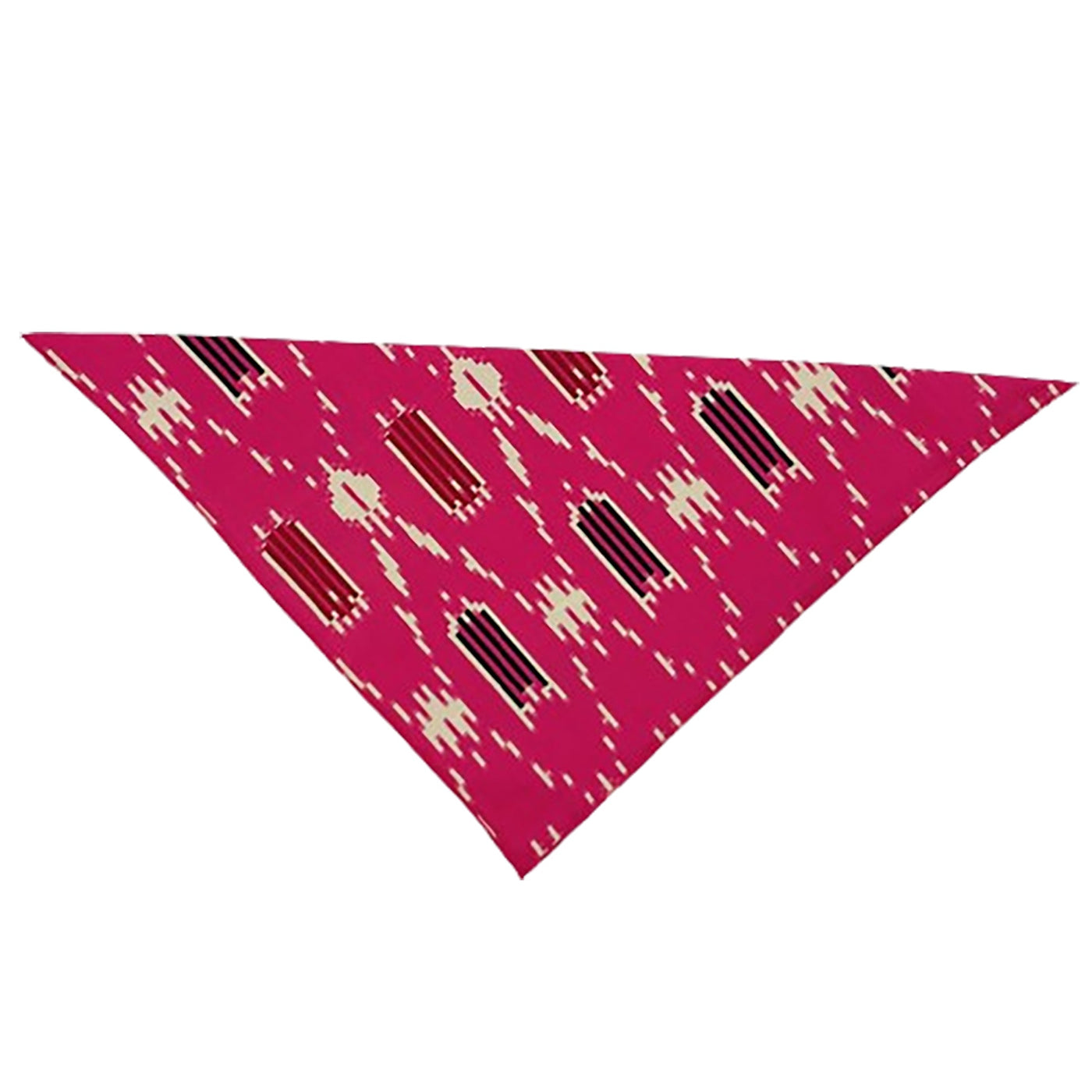 Pet (26x18x18)"" Pink Ikat Bandana