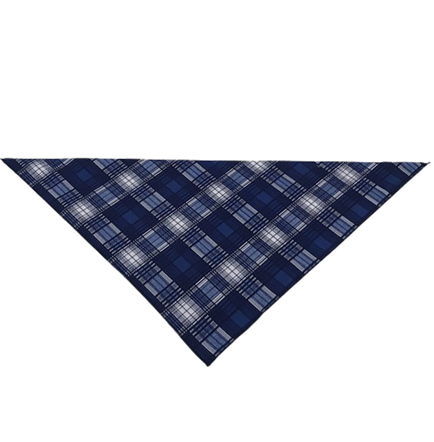 Pet (26x18x18)"" Blu Plaid Bandana