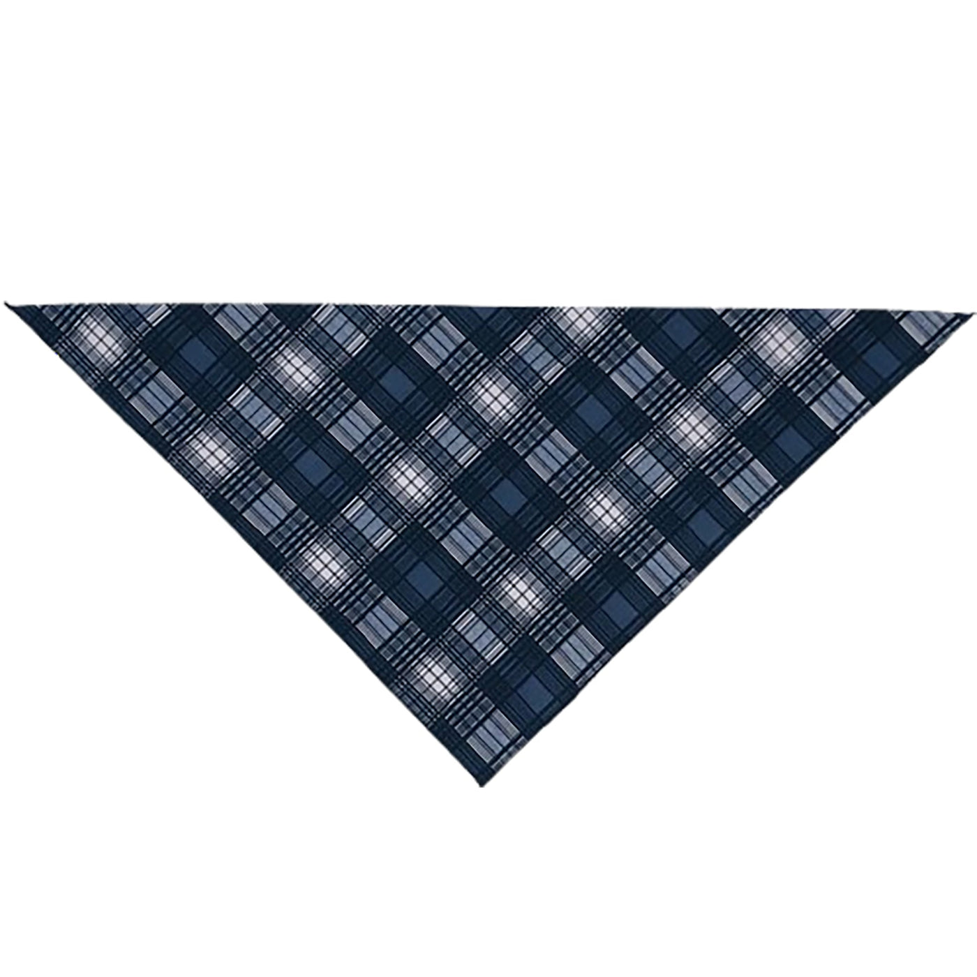 Pet (26x18x18)"" Gry Plaid Bandana