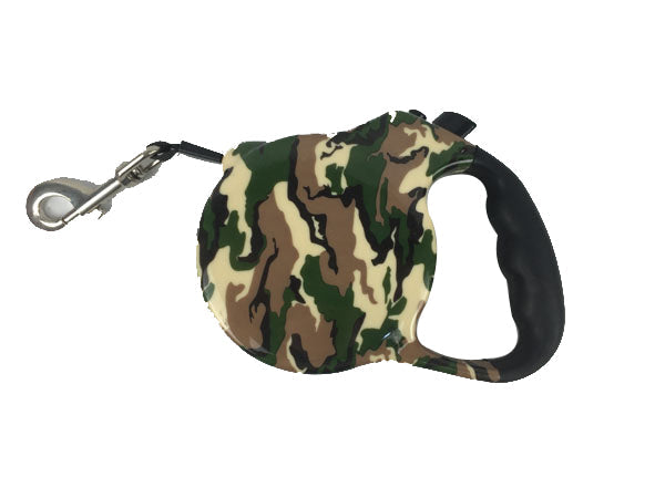 CAMO PATTERN WITH TAPE LEASH W/2 BTTN