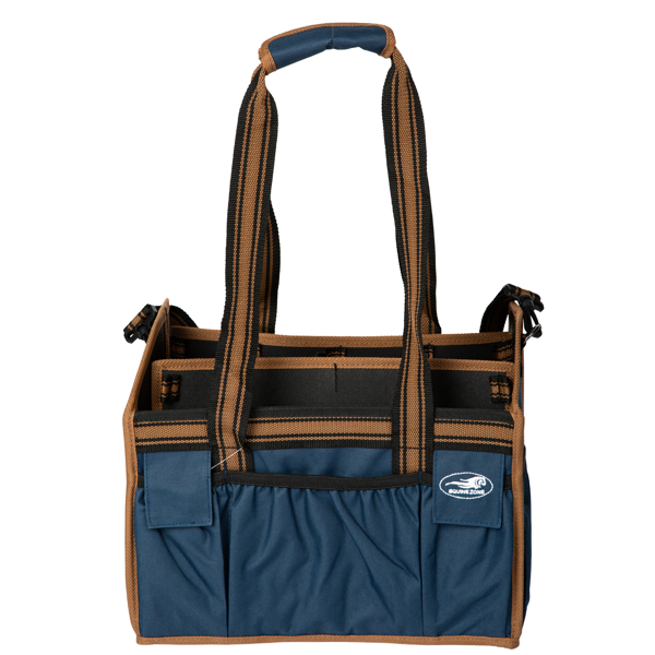 Horse Nav/Brn (37x30x25) Standard Grooming Bag